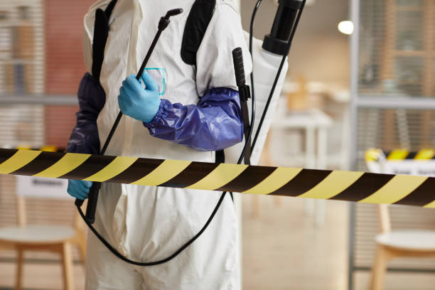 Professional Trauma Scene Cleanup technician working in Goliad, TX